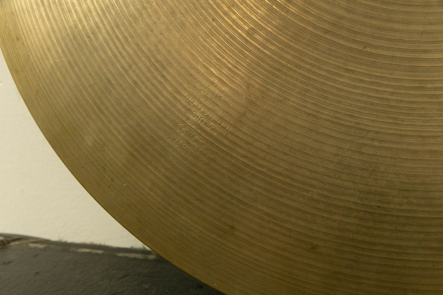 1960s Zildjian A 20" Medium Ride Cymbal 2398g