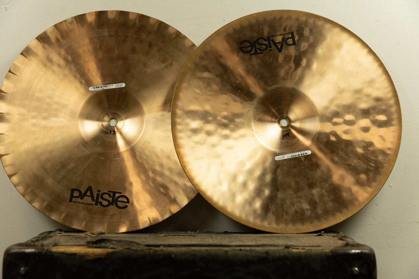 Paiste 14" Alpha Sound Edge Hi Hat Cymbals 1183g 1104g