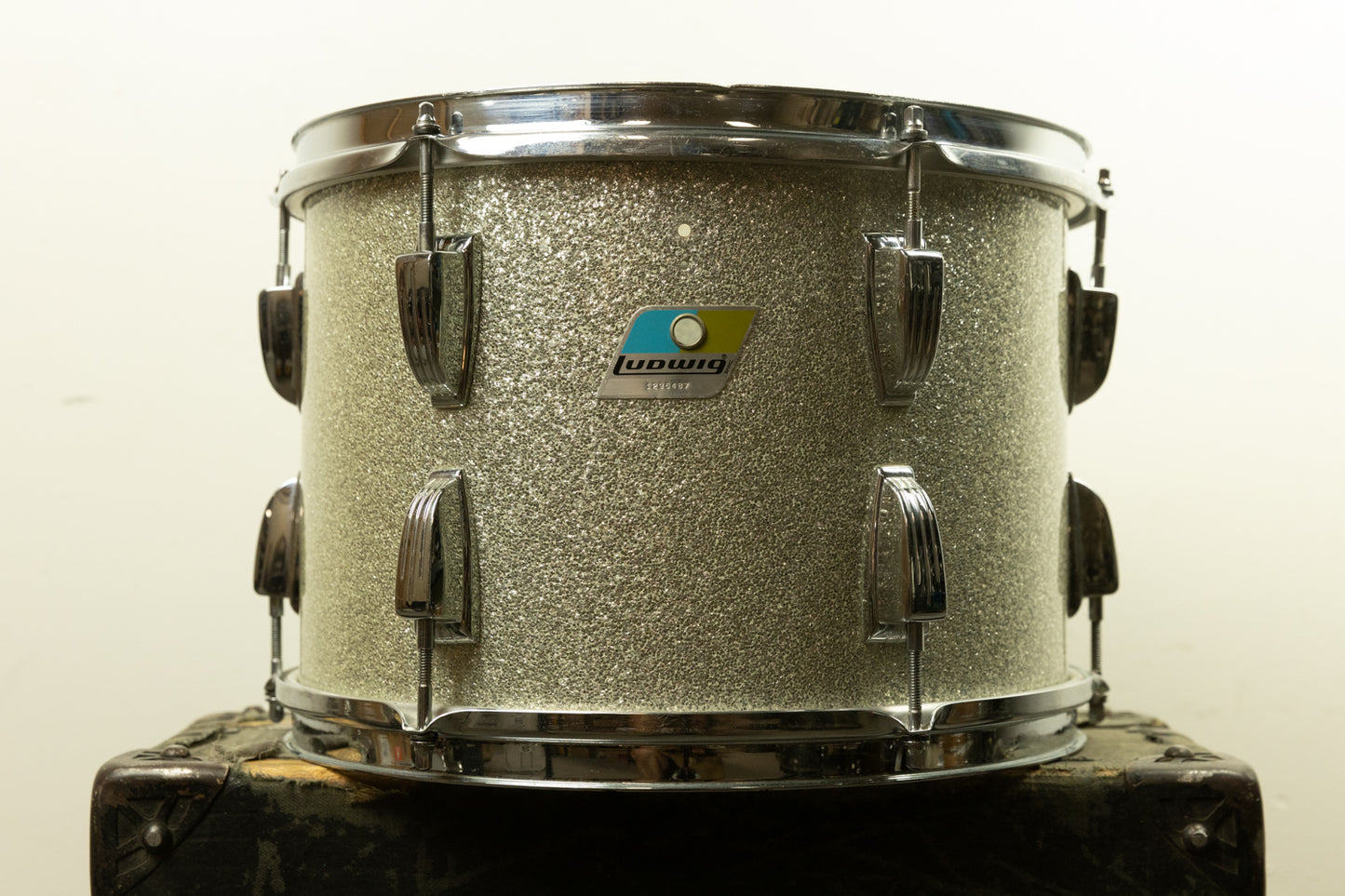 1970s Ludwig 9x13 Silver Sparkle Tom