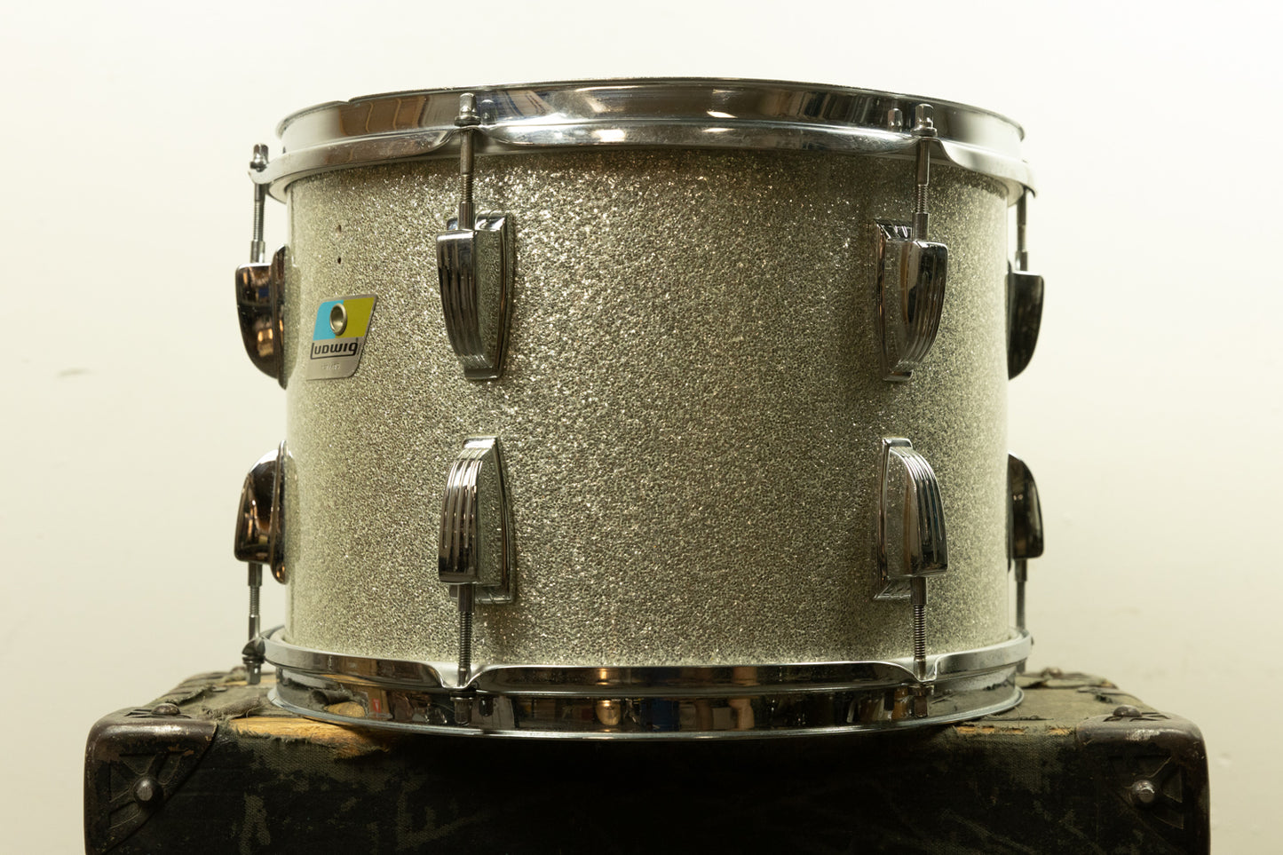 1970s Ludwig 9x13 Silver Sparkle Tom