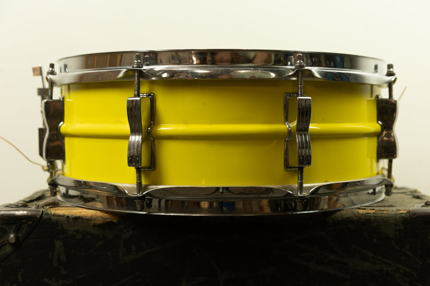 1970s Ludwig 5x14 "Banana Yellow" Acrolite Snare Drum