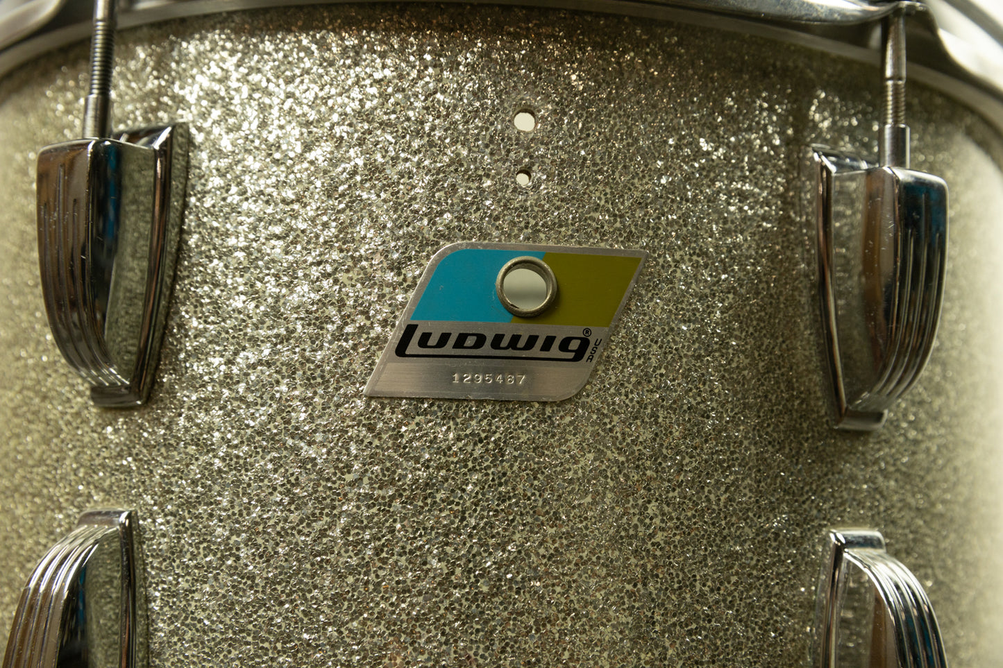 1970s Ludwig 9x13 Silver Sparkle Tom