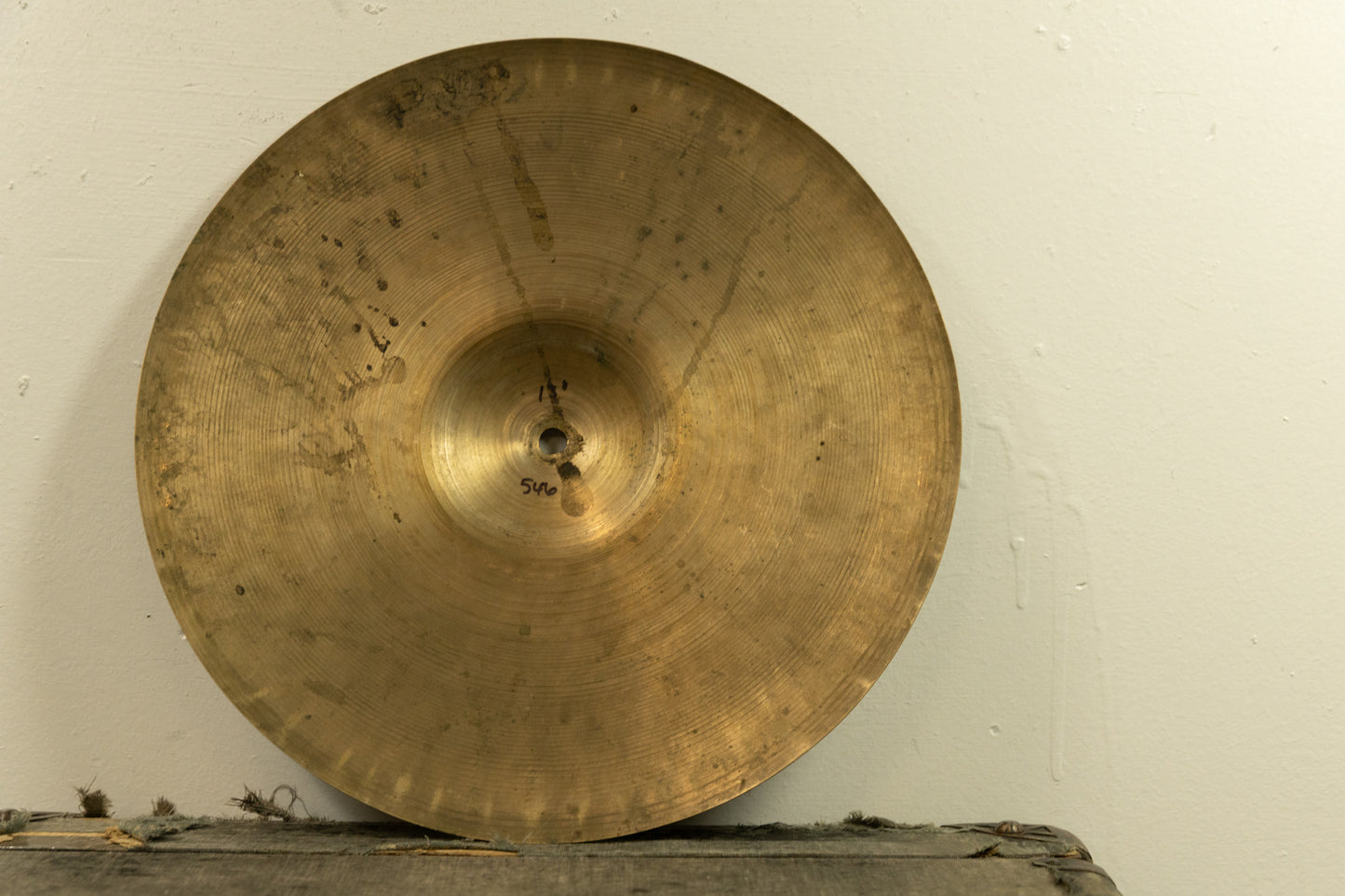 Vintage Zildjian A 13" Trans Stamp Hi Hat Cymbal 546g