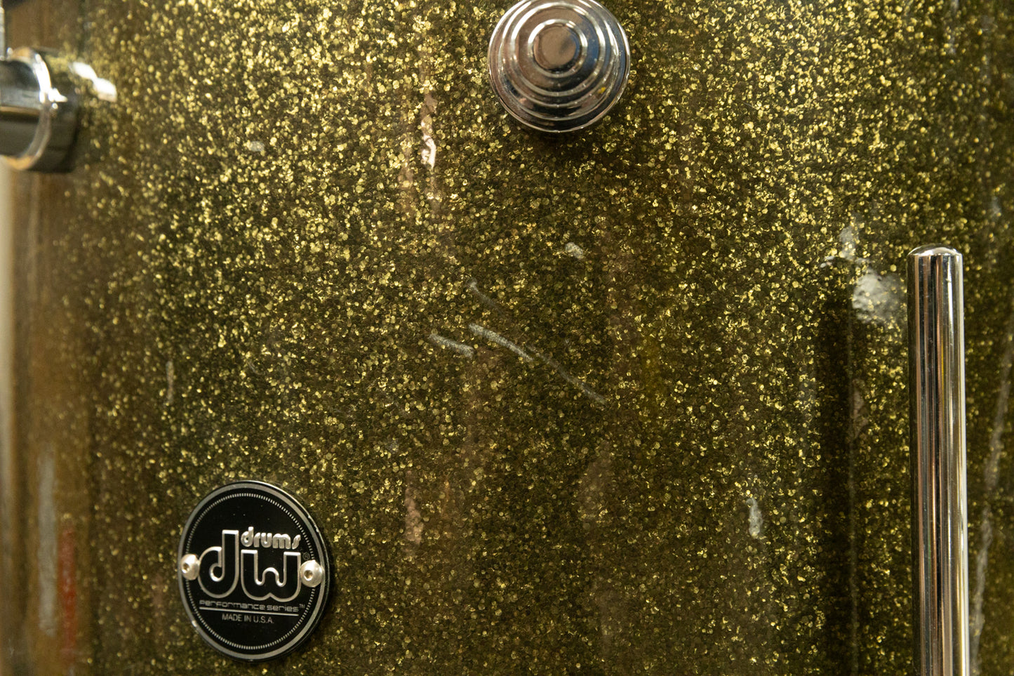 DW Performance Series "Pewter Sparkle" Drum Set