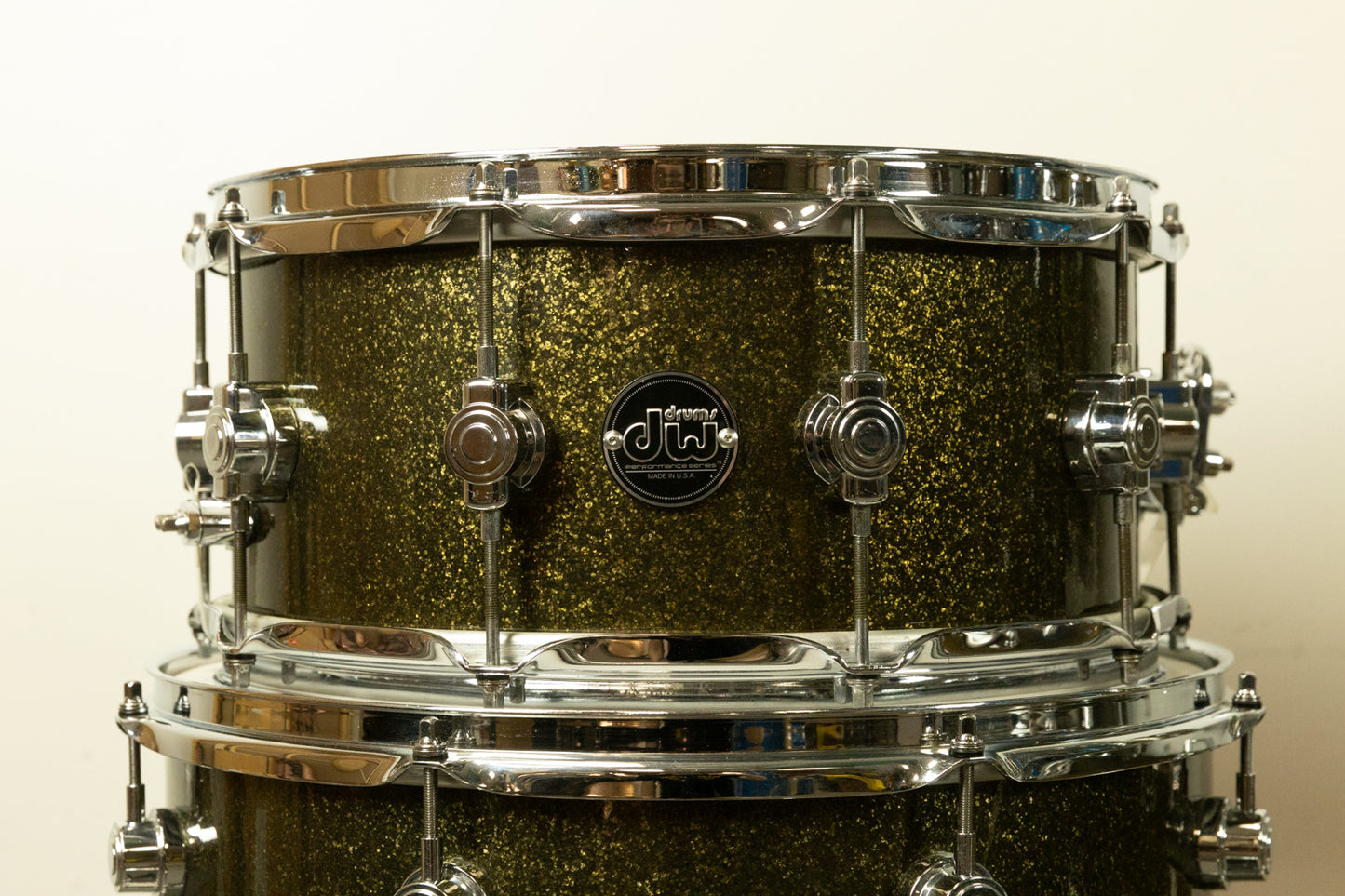 DW Performance Series "Pewter Sparkle" Drum Set