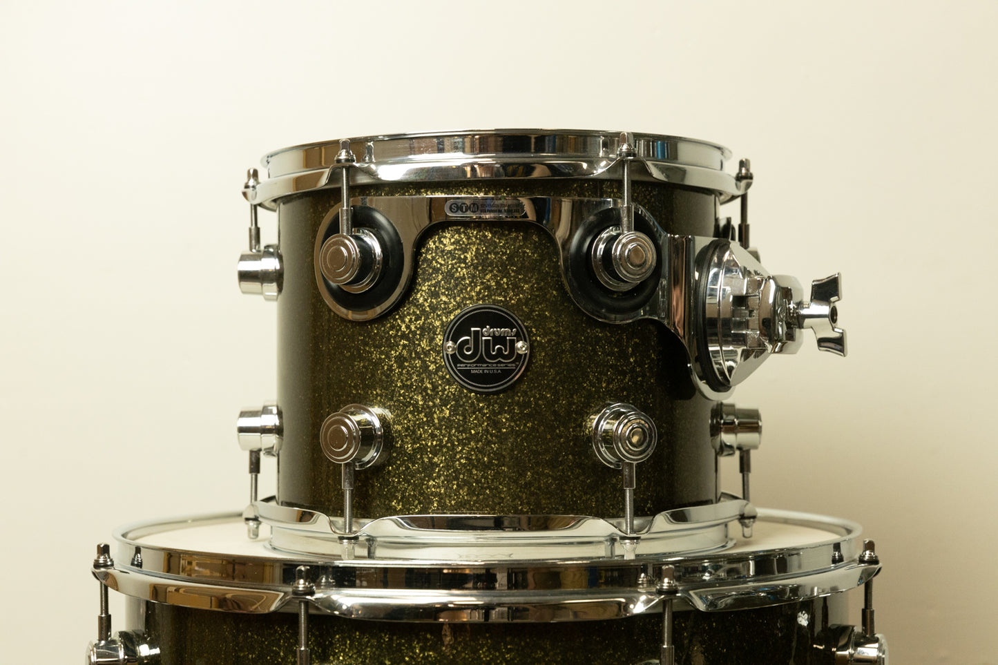 DW Performance Series "Pewter Sparkle" Drum Set