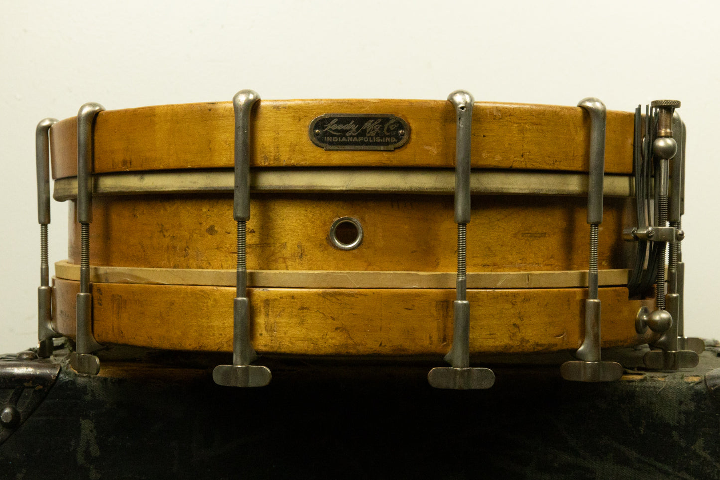 1920s Leedy 3.5x14 Thumb Rod Snare Drum