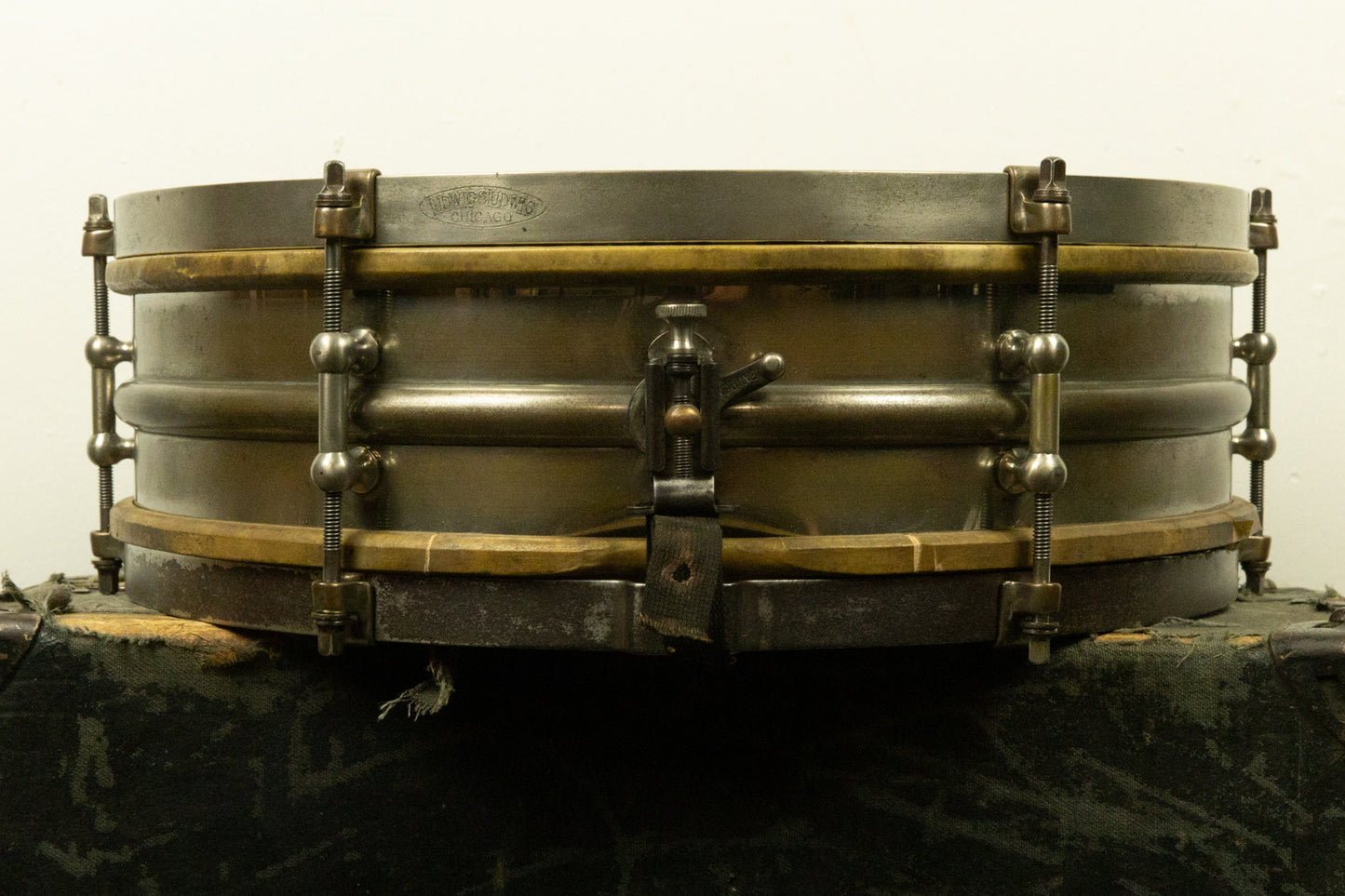 1920s Ludwig & Ludwig 4x14 Dance Model NOB Snare Drum