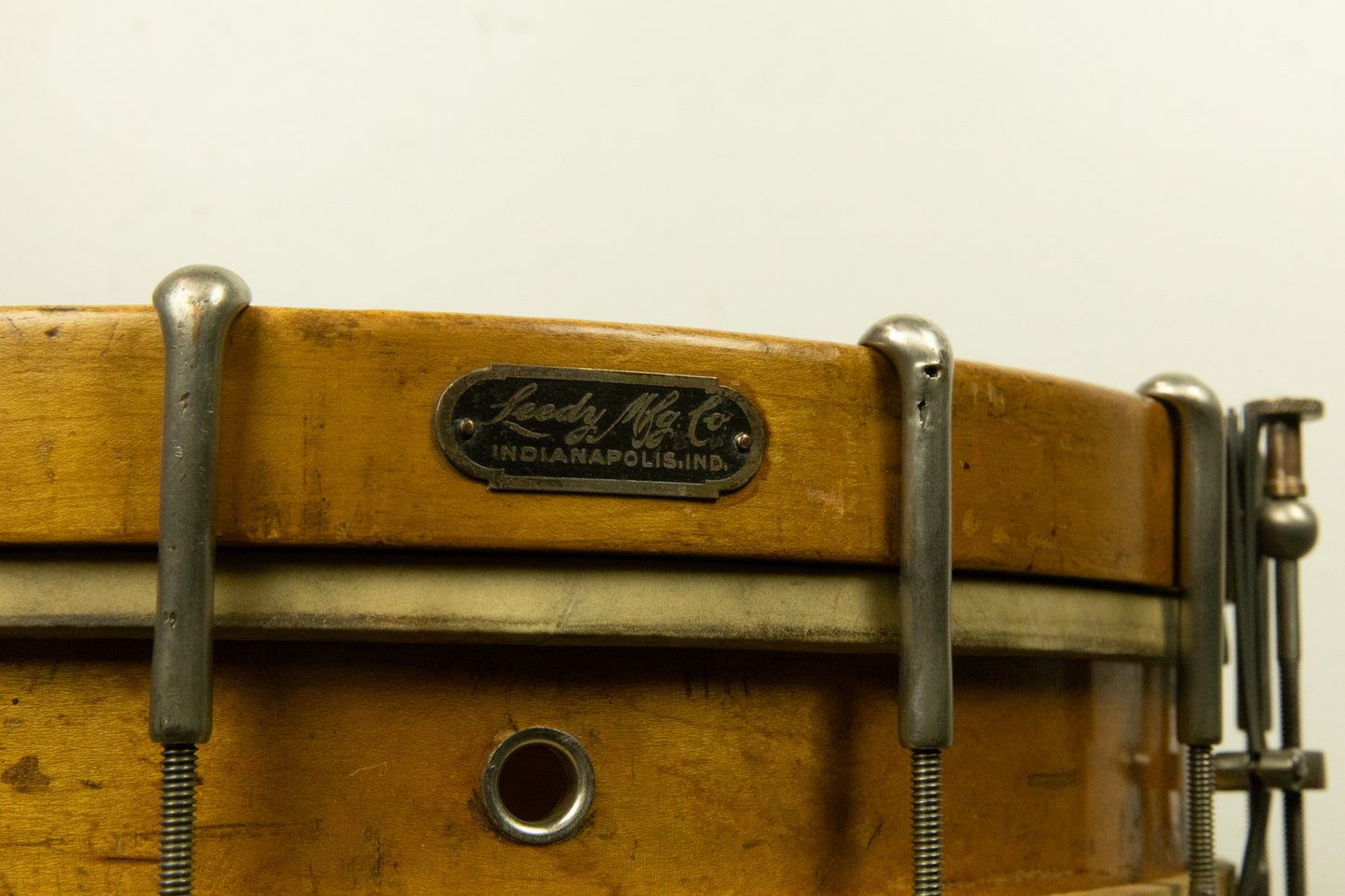 1920s Leedy 3.5x14 Thumb Rod Snare Drum