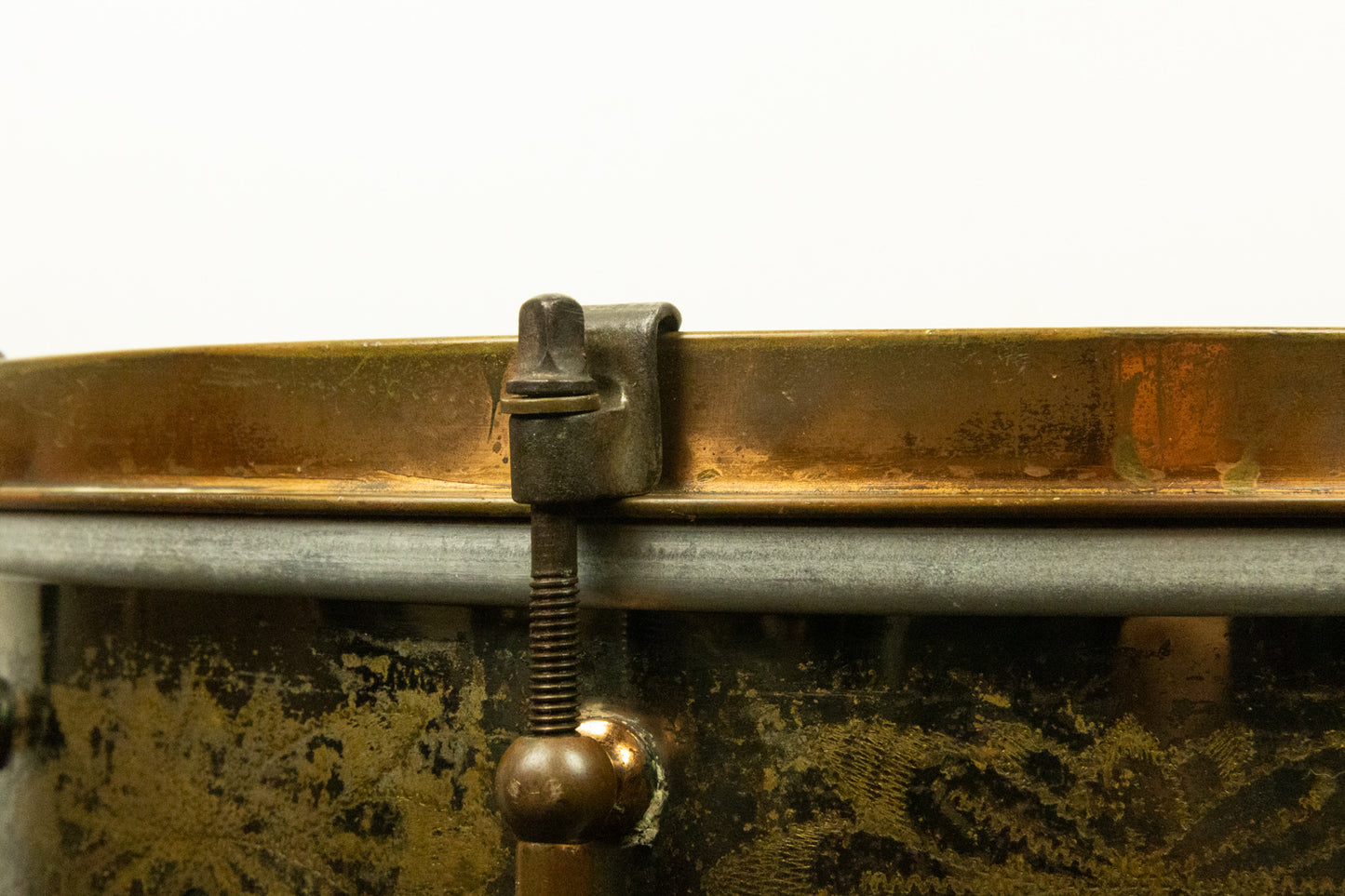 1920s Ludwig 6.5x14 De Luxe Black Beauty Snare Drum