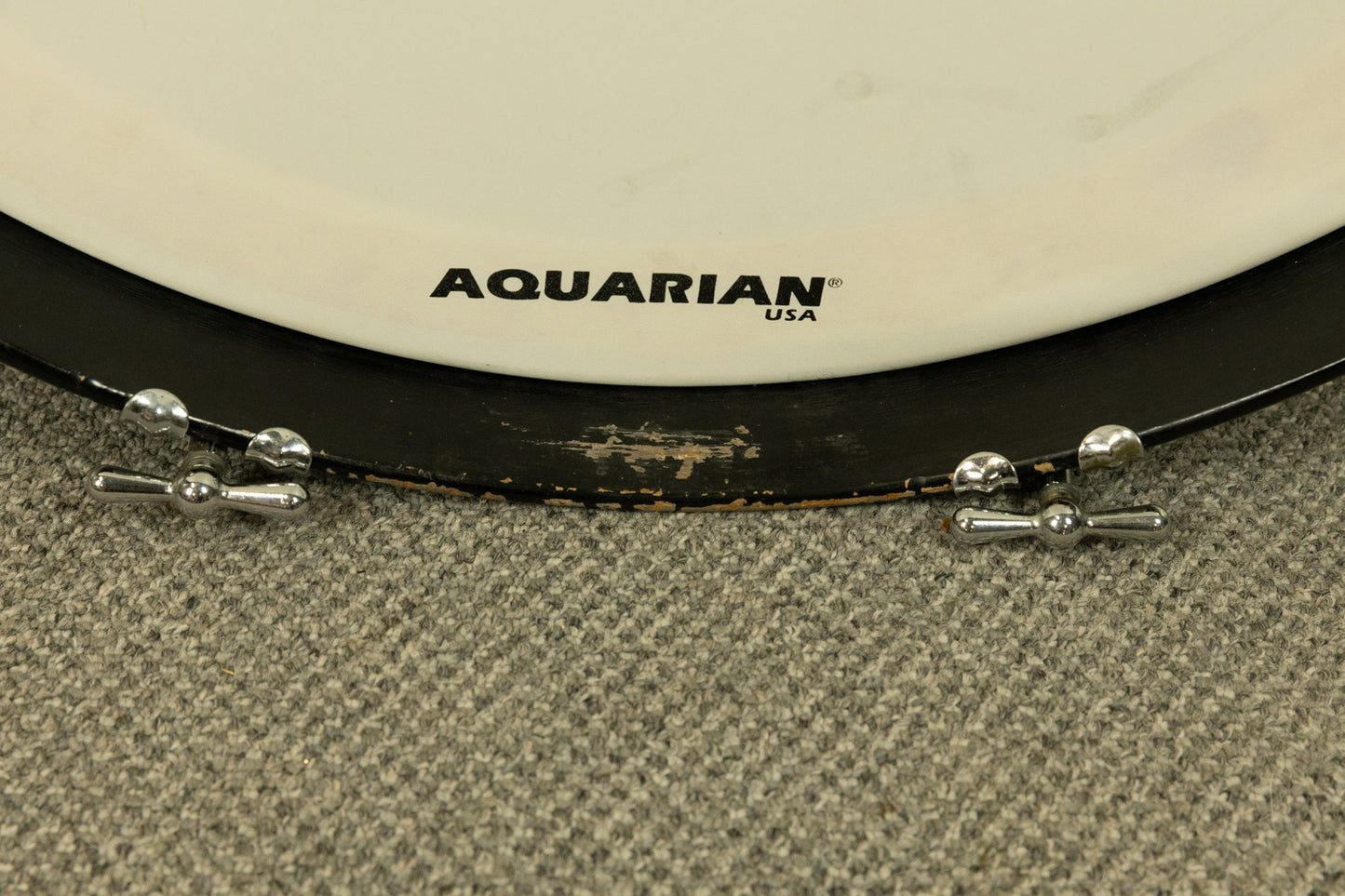 1967 Ludwig Oyster Blue Pearl Club Date Drum Set