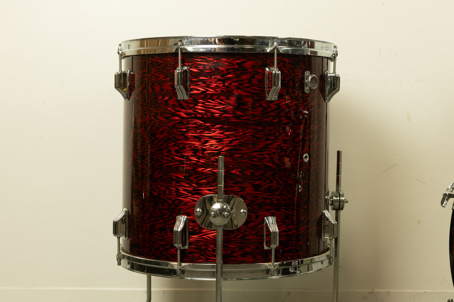 1960s Rogers Headliner Red Onyx Pearl Drum Set