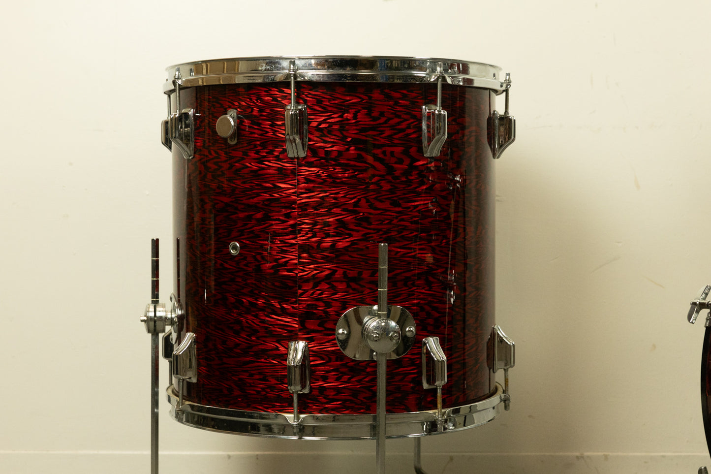 1960s Rogers Headliner Red Onyx Pearl Drum Set