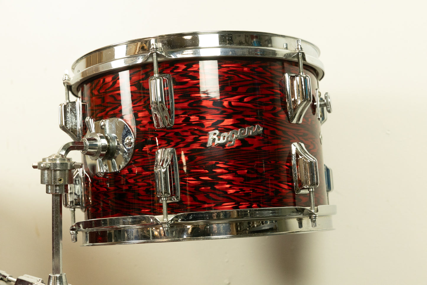 1960s Rogers Headliner Red Onyx Pearl Drum Set