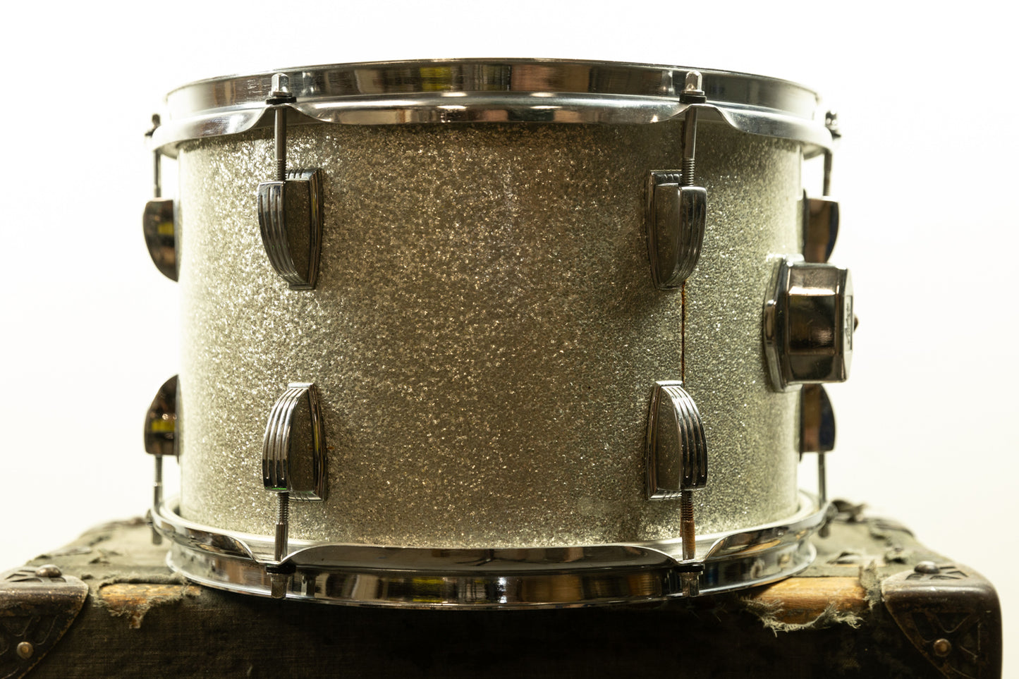 1970s Ludwig 8x12 Silver Sparkle Tom