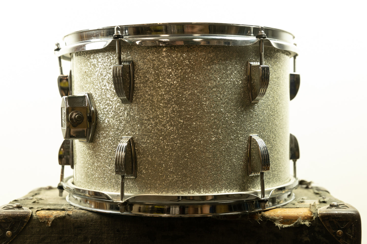 1970s Ludwig 8x12 Silver Sparkle Tom