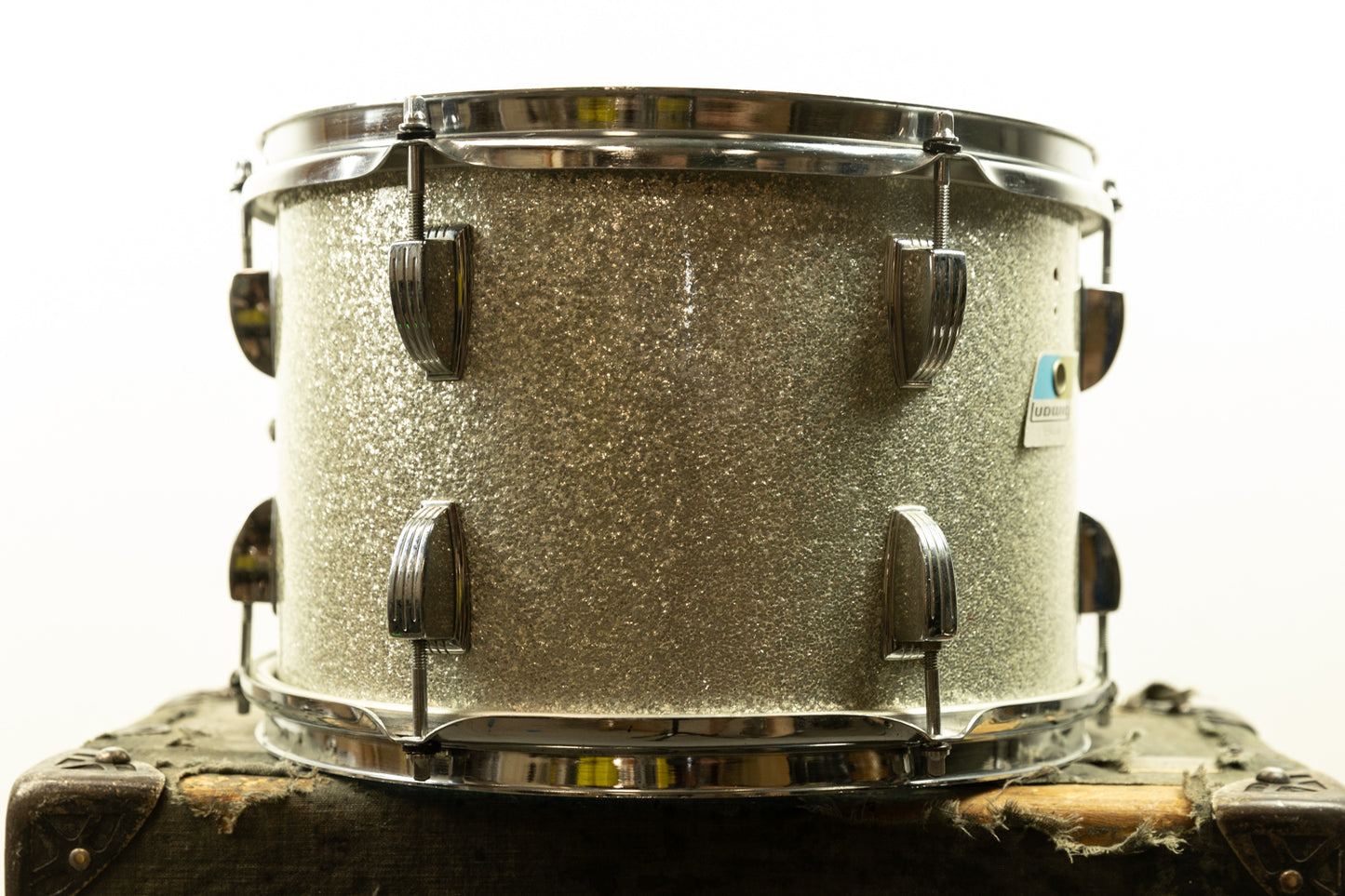 1970s Ludwig 8x12 Silver Sparkle Tom