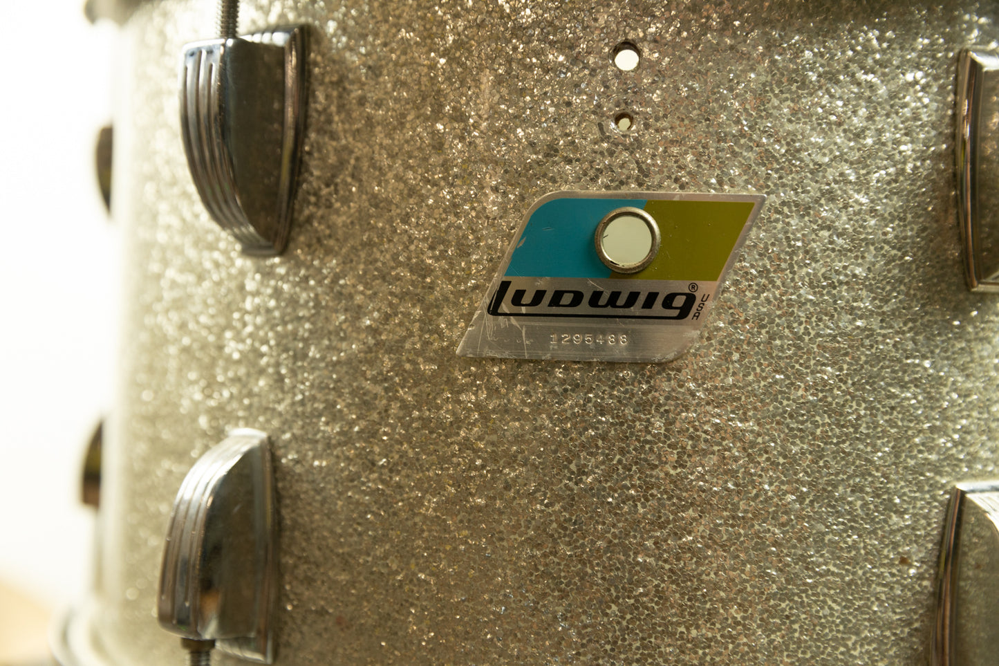 1970s Ludwig 8x12 Silver Sparkle Tom
