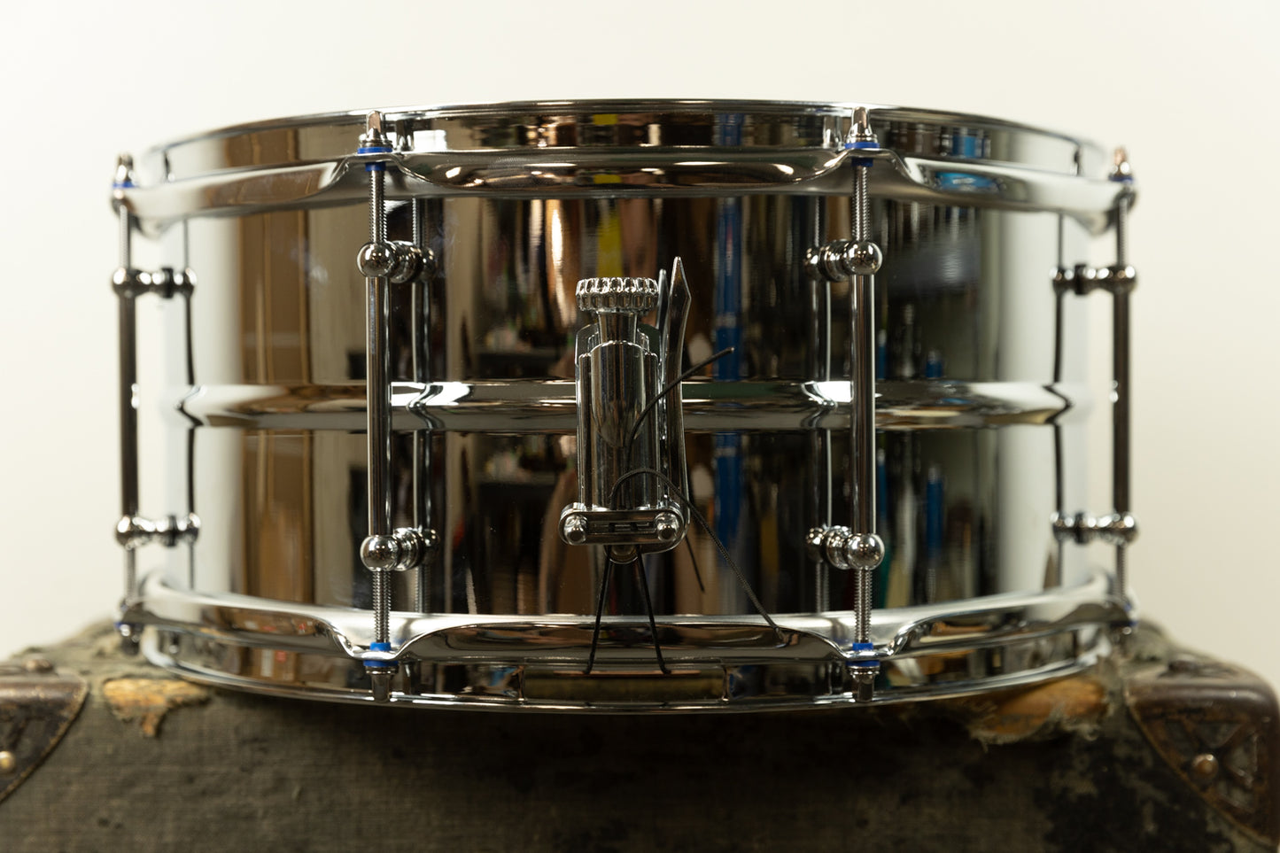 Standard Drum Co. 6.5x14 Regular Bead Chrome Over Brass Snare Drum