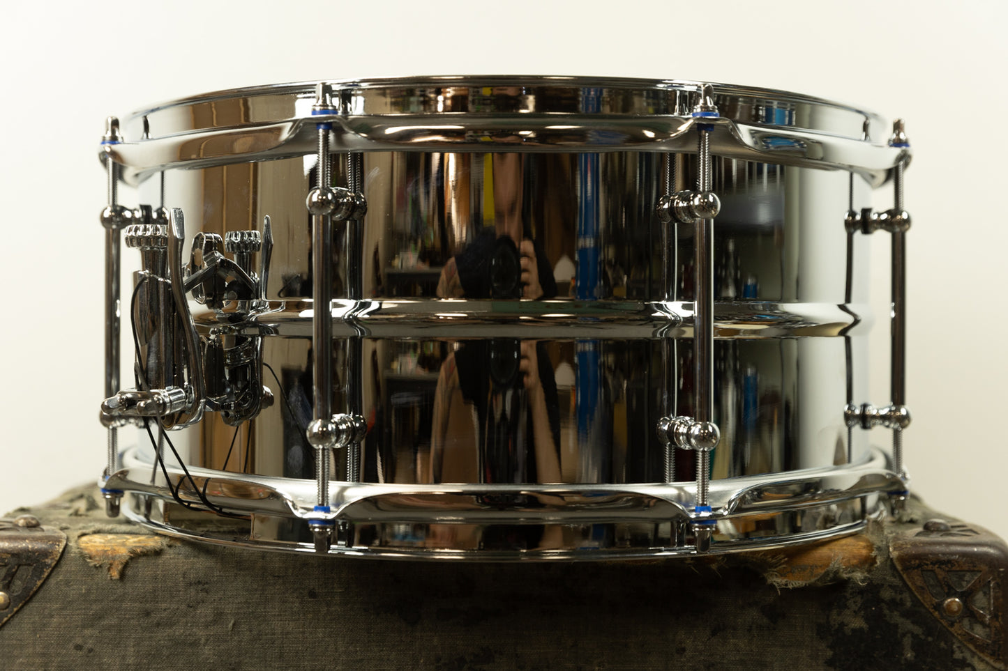 Standard Drum Co. 6.5x14 Regular Bead Chrome Over Brass Snare Drum