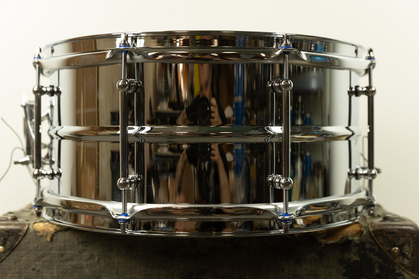 Standard Drum Co. 6.5x14 Regular Bead Chrome Over Brass Snare Drum