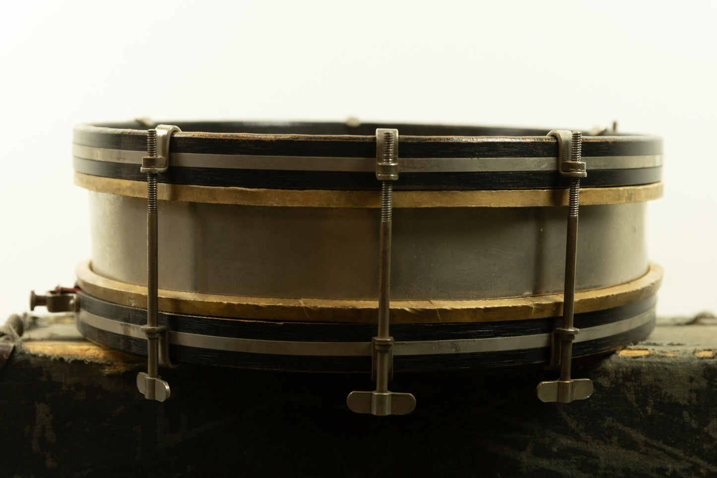 Vintage Ludwig 3x12" Aluminum "Junior" Snare Drum