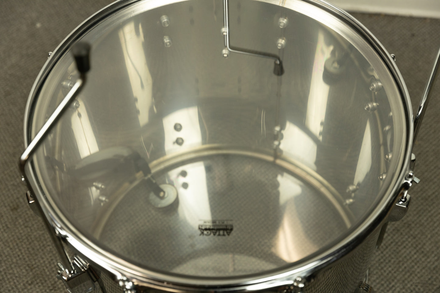1970s Ludwig 16x18" Stainless Steel Floor Tom