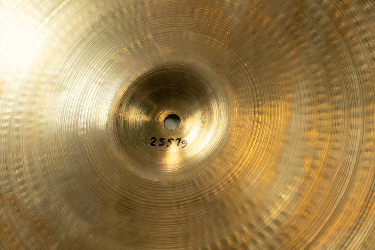 1960s Zildjian A 20" Mini Cup Ride Cymbal 2557g