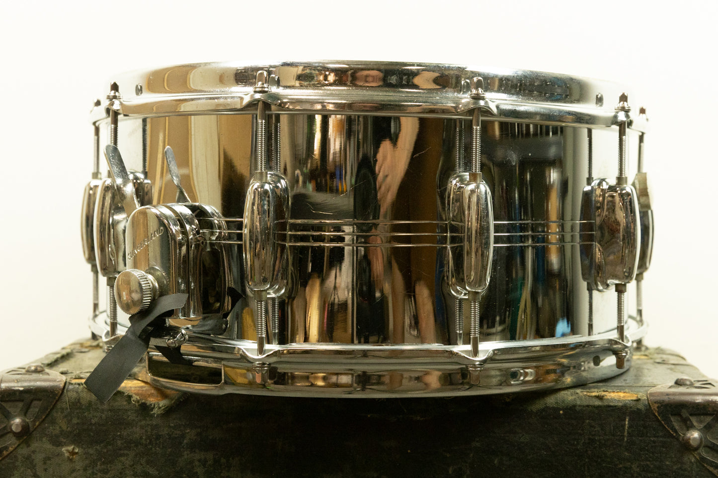 1970s Slingerland 6.5x14 Gene Krupa Sound King Snare Drum