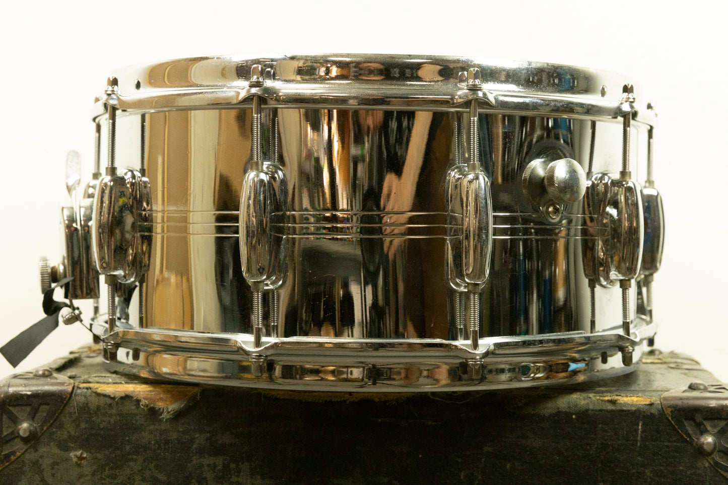 1970s Slingerland 6.5x14 Gene Krupa Sound King Snare Drum