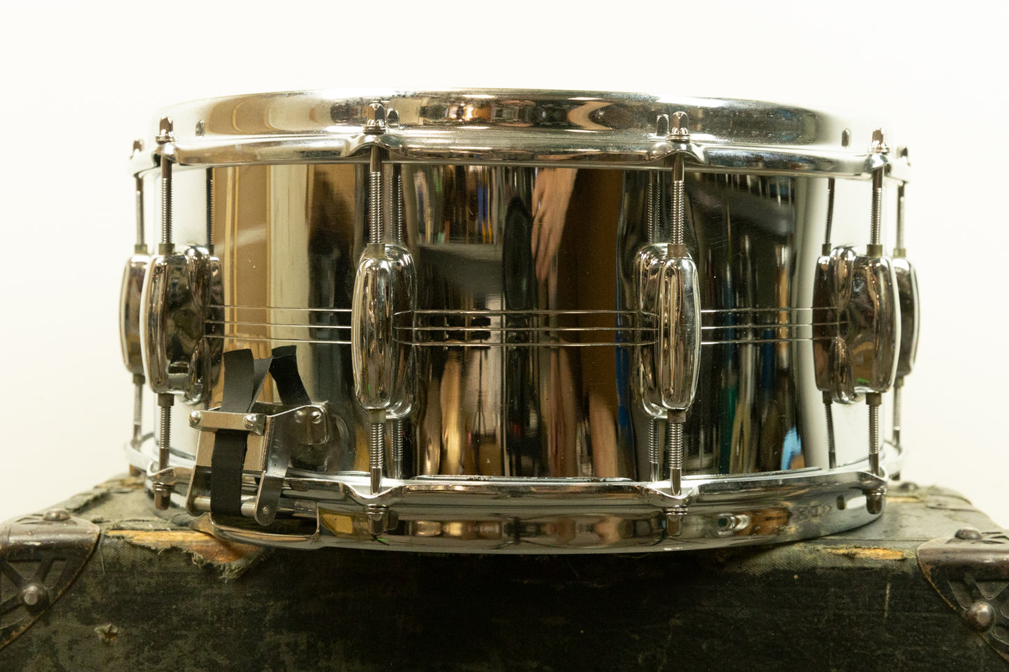 1970s Slingerland 6.5x14 Gene Krupa Sound King Snare Drum