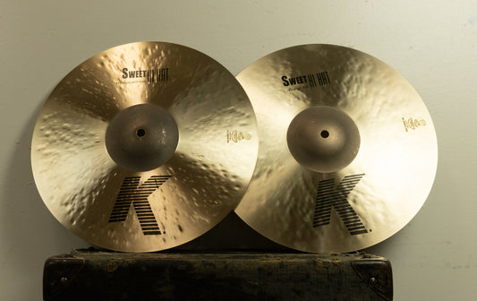 Zildjian 14" K Sweet Hi Hat Cymbals 966g 1488g