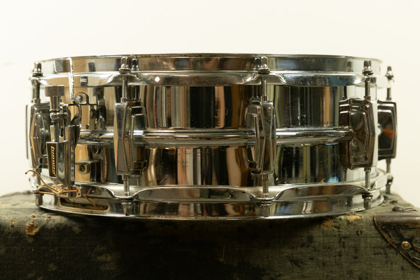 1980s Ludwig 5x14 LM400 Supraphonic Snare Drum