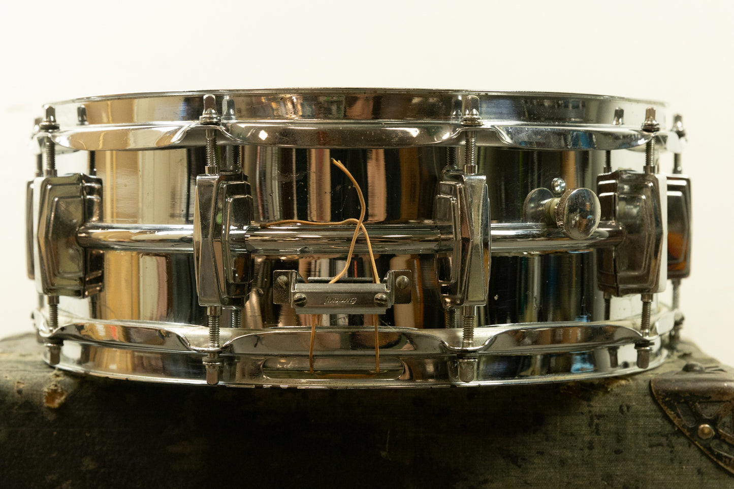 1980s Ludwig 5x14 LM400 Supraphonic Snare Drum
