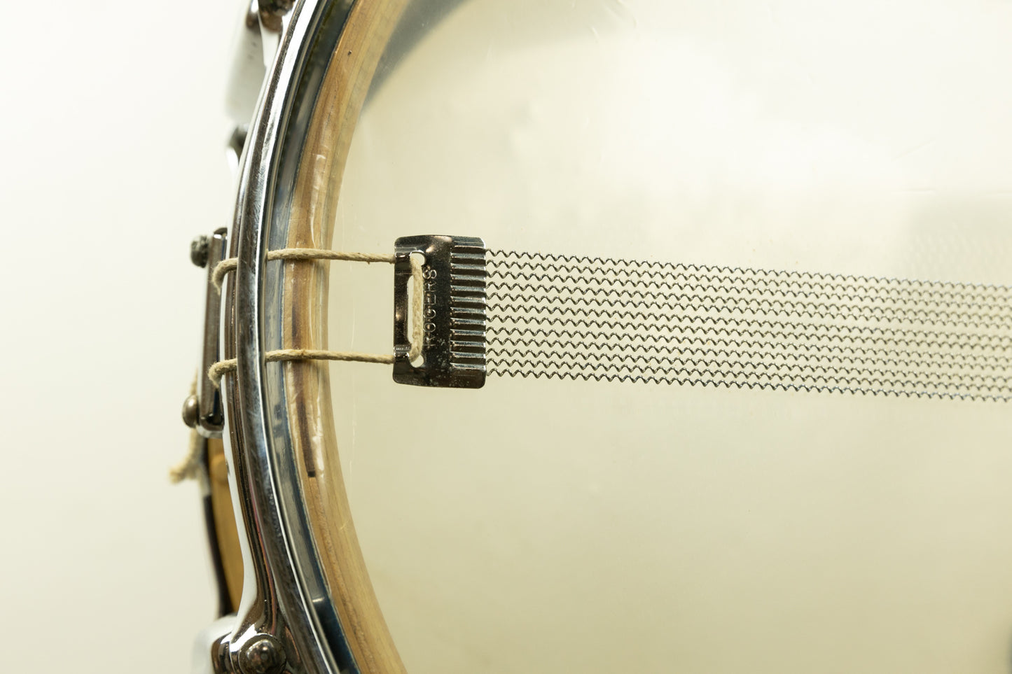 1959 Rogers 5x14 "Pirate Badge" Sparkling Blue Pearl Holiday Snare Drum