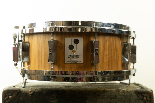 Vintage Sonor D515 5.75x14 Rosewood Phonic Series Snare Drum