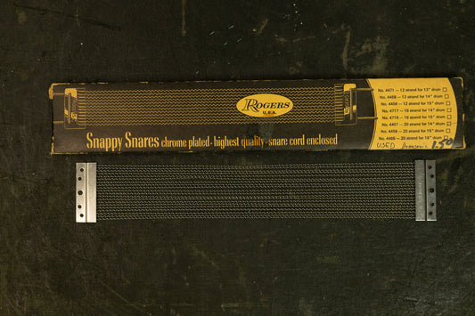 Vintage Rogers Snappy Snare Wires w/ Sleeve