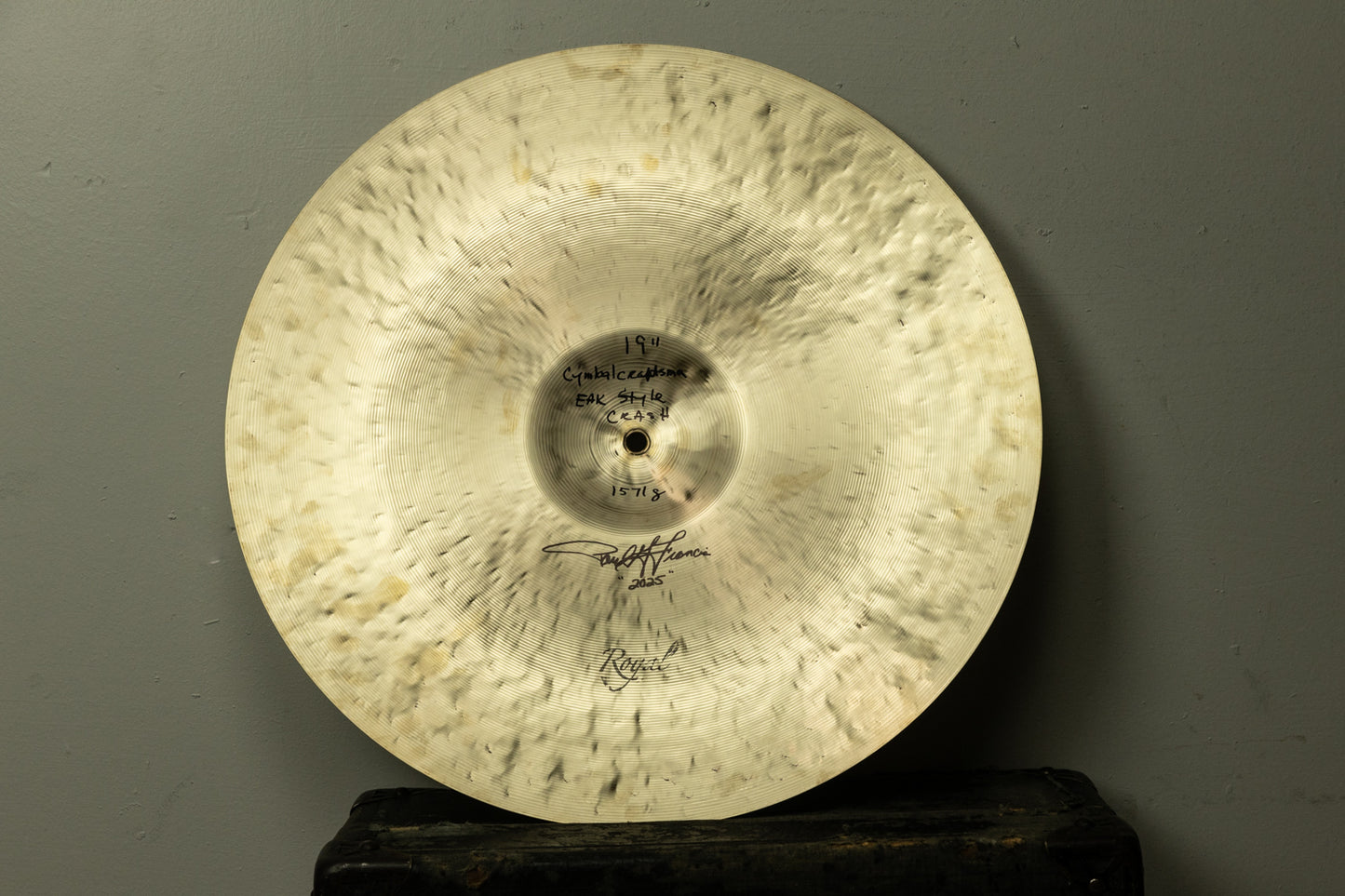 Cymbal Craftsman 19" EAK Style Crash Cymbal 1571g