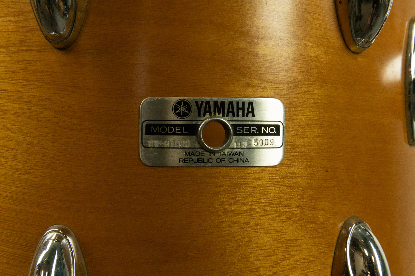 Vintage Yamaha 9000 10x14 Real Wood Tom