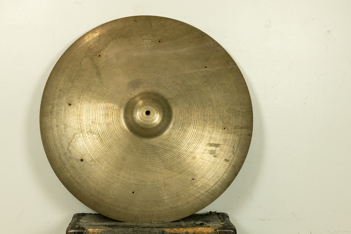 1950s Zildjian A 24" Block Stamp Ride Cymbal 2989g
