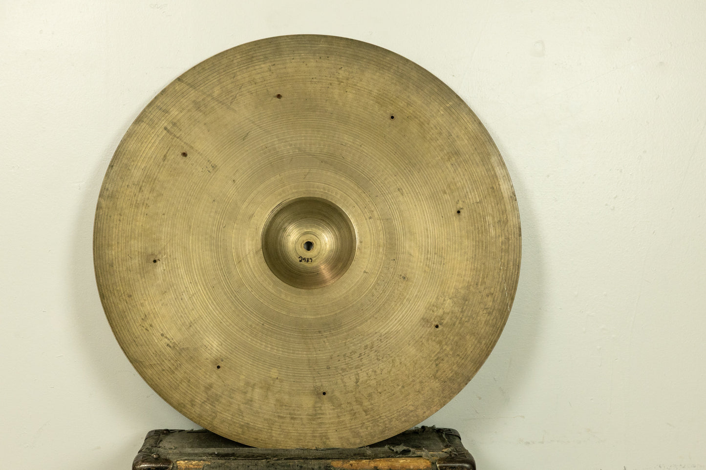 1950s Zildjian A 24" Block Stamp Ride Cymbal 2989g