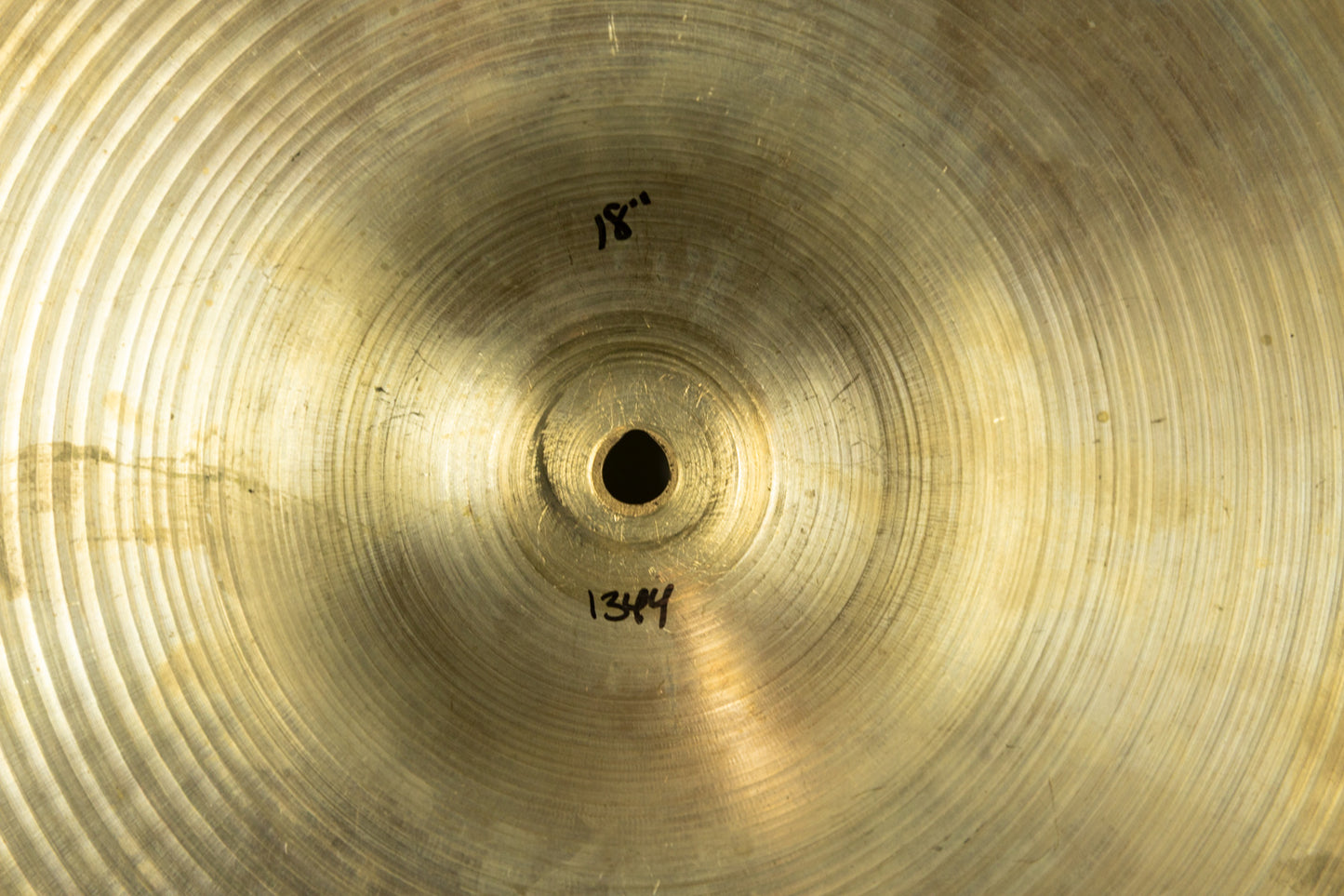 1970s Zildjian 18" A Crash Cymbal 1344g