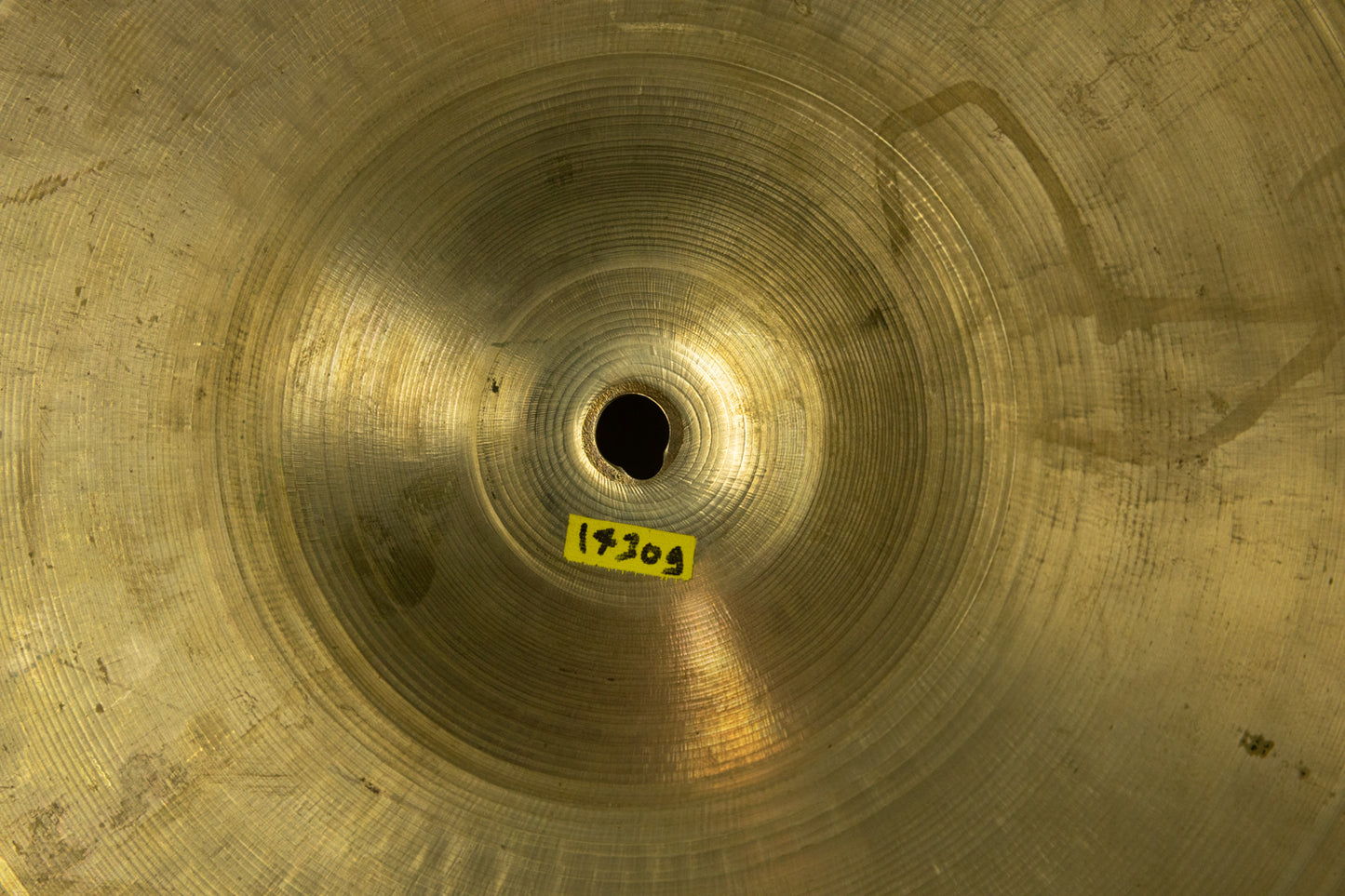 1960s Zildjian A 18" Sizzle Crash Cymbal 1430g