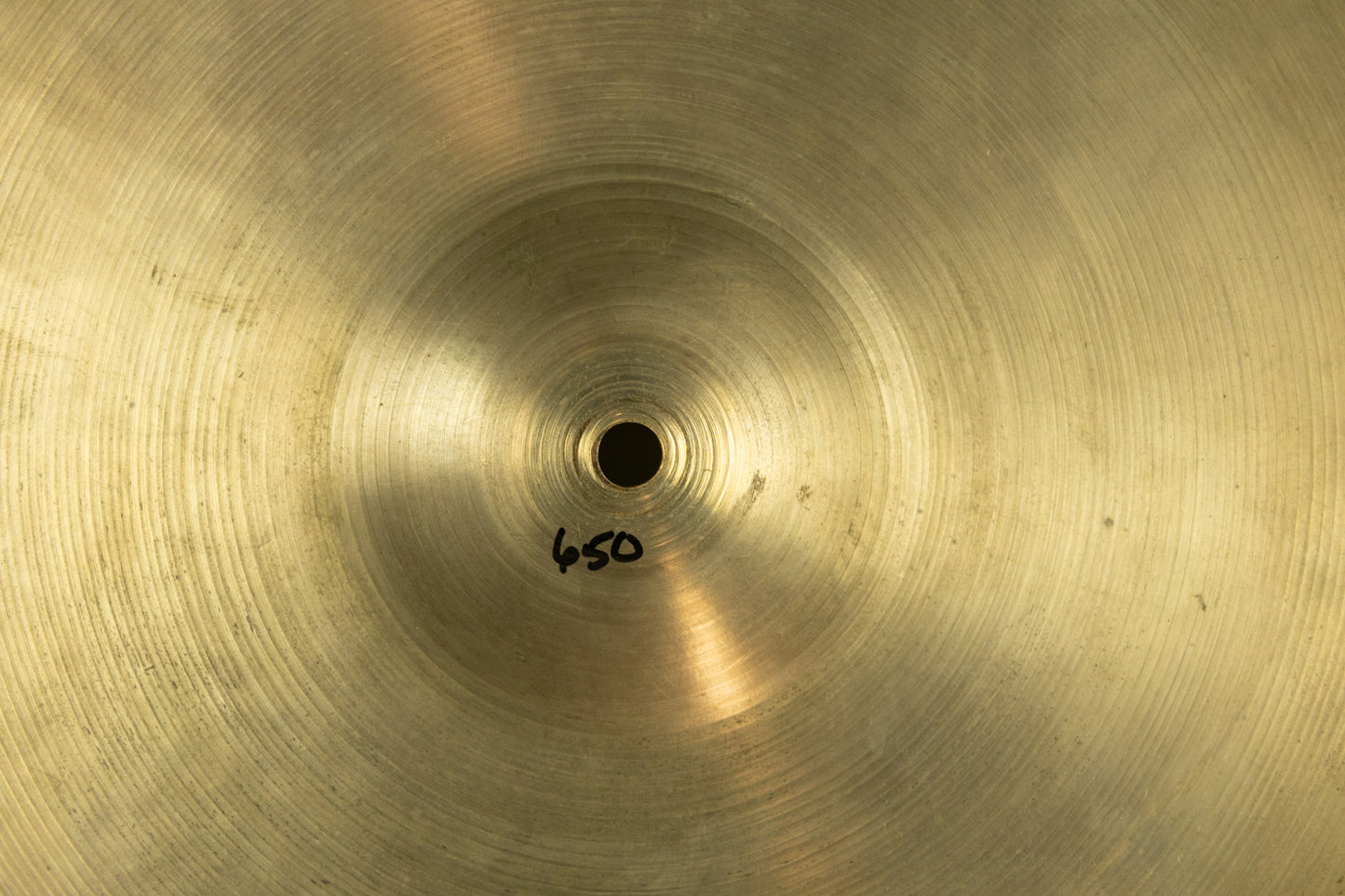 Vintage Zildjian 15.75" Trans Stamp Crash Cymbal 650g