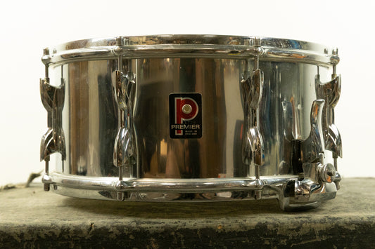Vintage Premier 2003 6.5x14 Aluminum Snare Drum