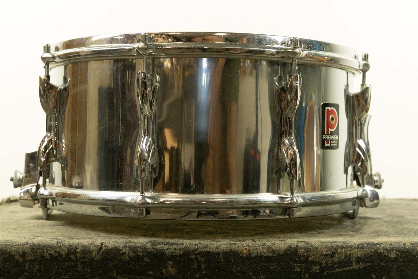 Vintage Premier 2003 6.5x14 Aluminum Snare Drum