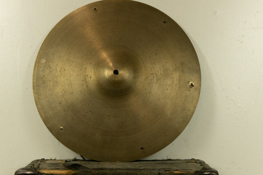 1960s Zildjian A 18" Sizzle Crash Cymbal 1457g
