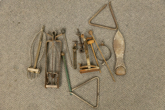 1920s 1930s Vintage Drum Traps Parts and Accessories