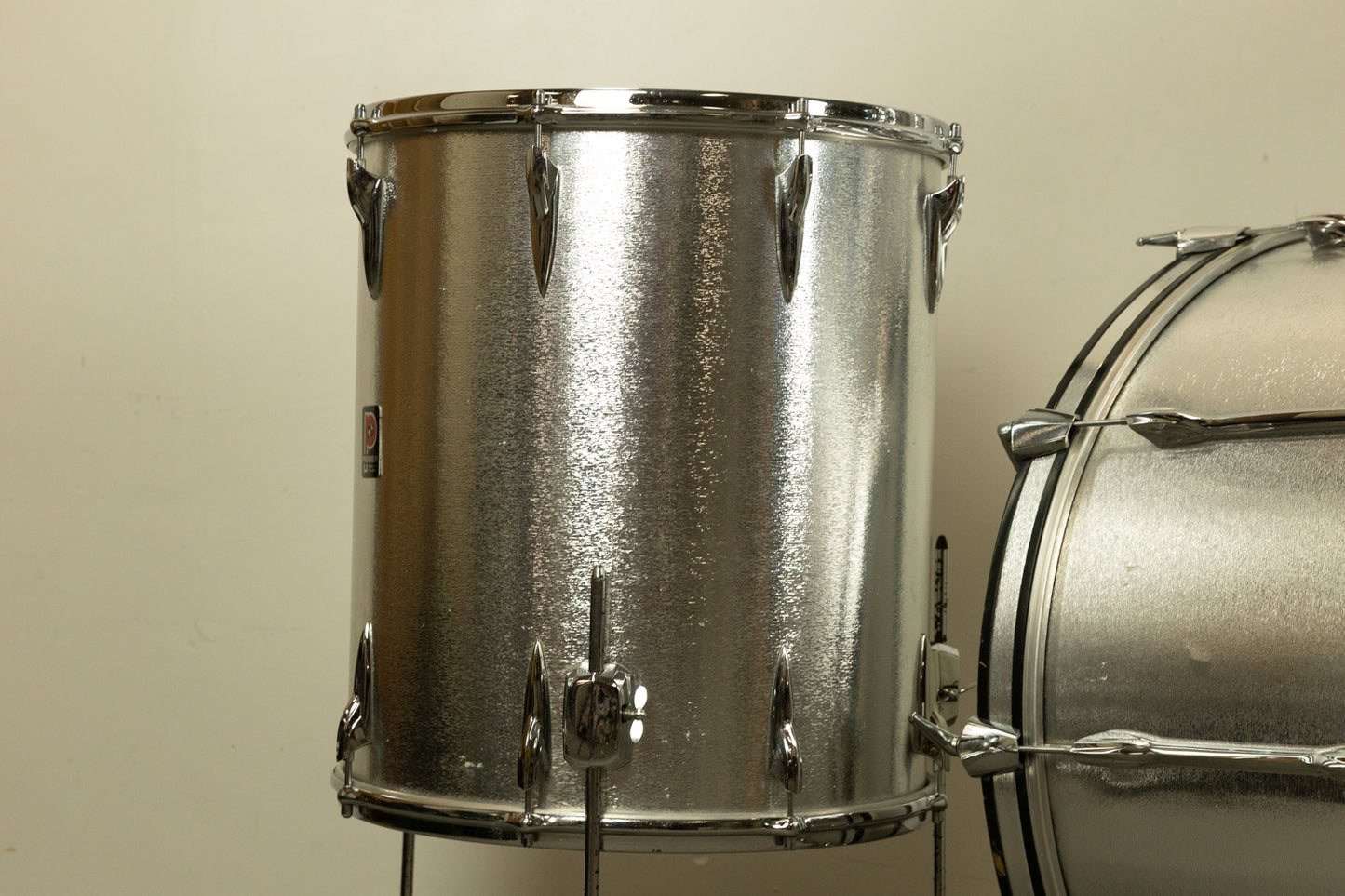 1970s Premier "Silver Star" 14x26 10x14 and 18x16 Drum Set