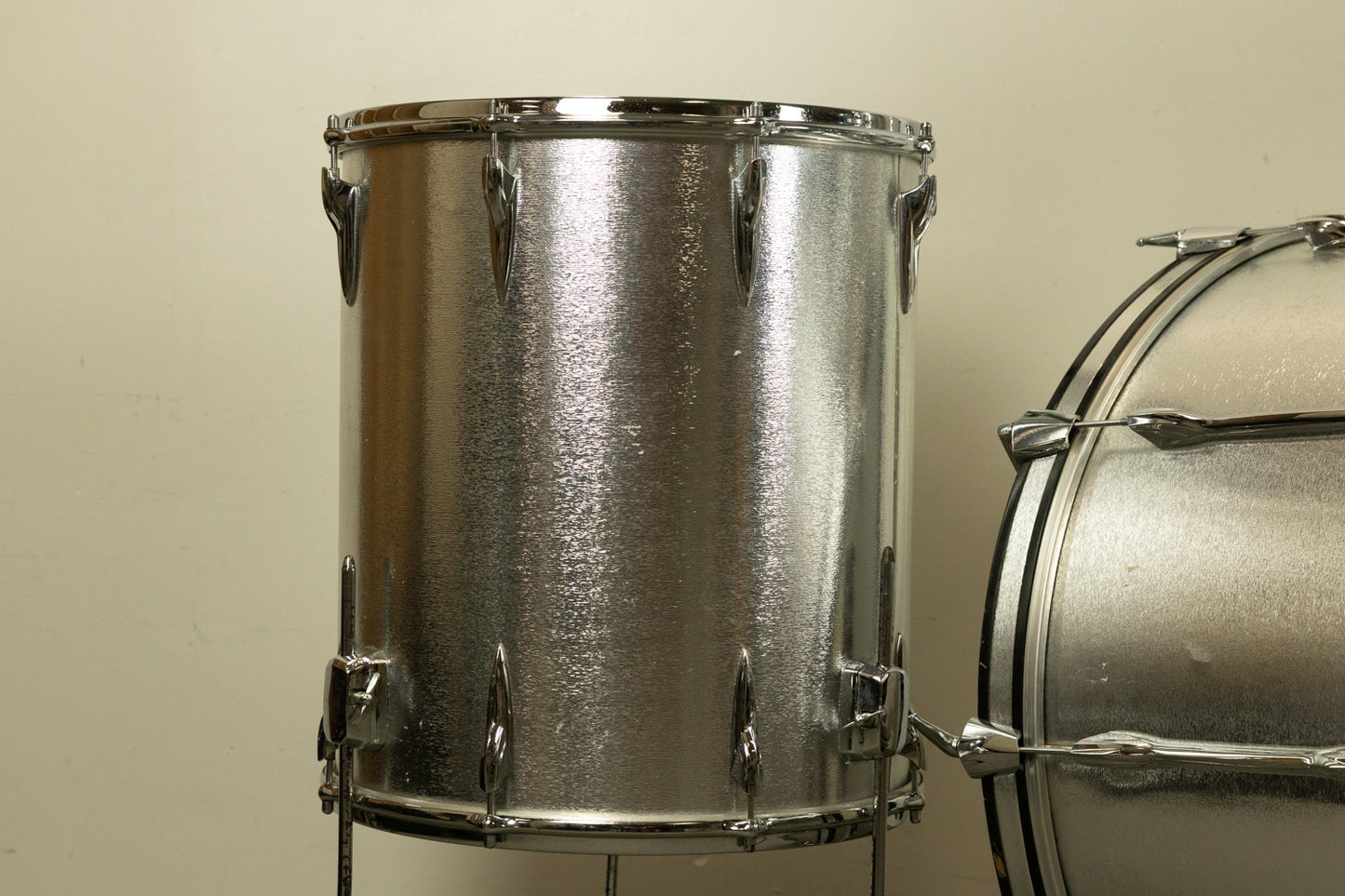 1970s Premier "Silver Star" 14x26 10x14 and 18x16 Drum Set